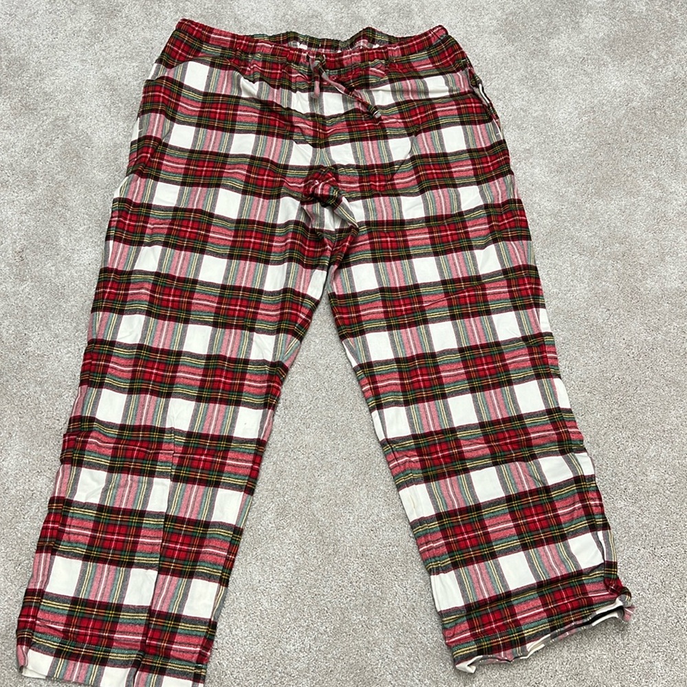 Hanna Anderson Plaid Flannel Pajama Pants